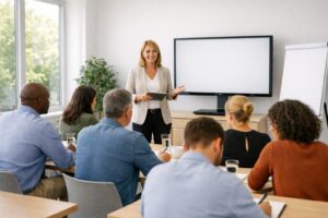 Session Di Formazione Professionale In Corso